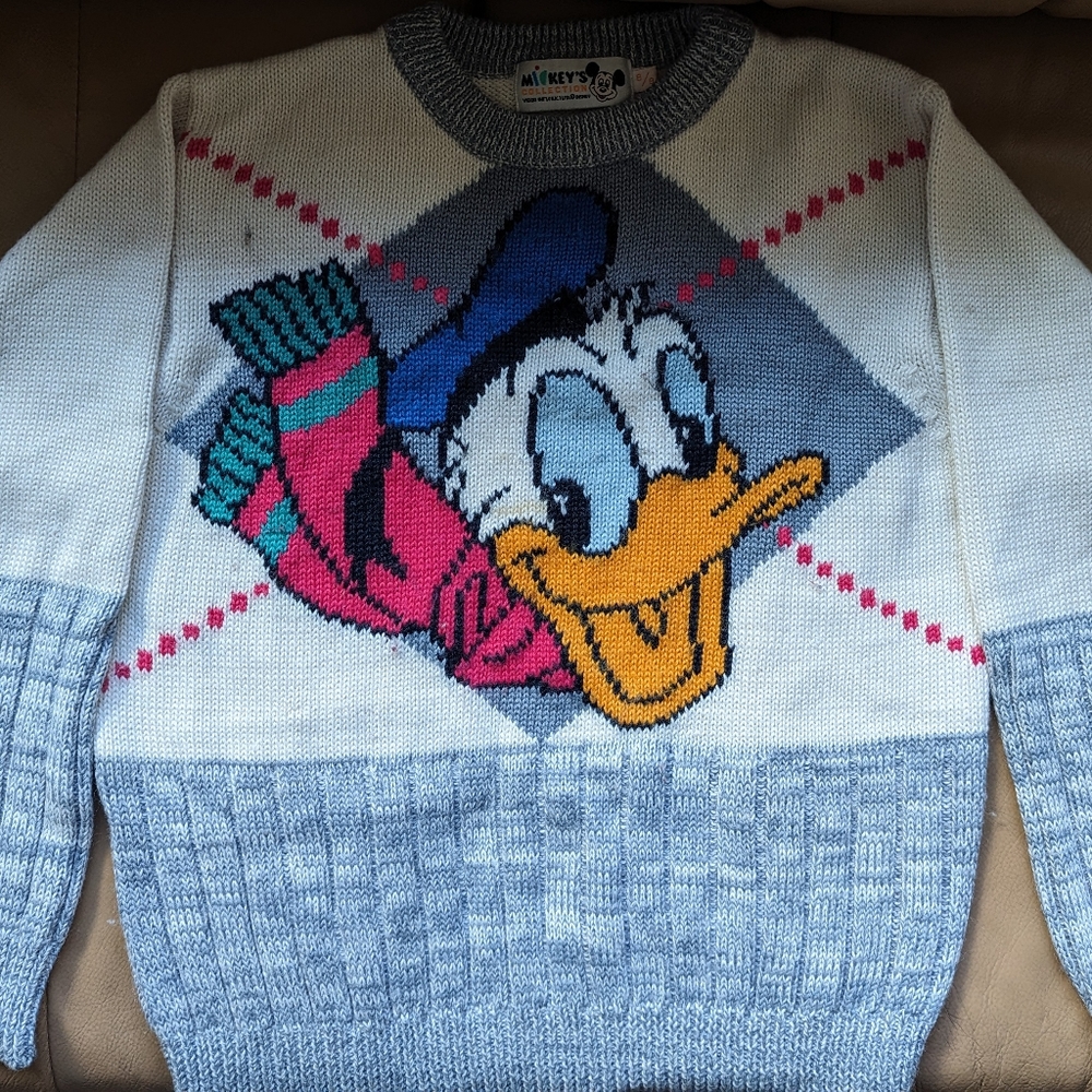 Vintage Disney Sweater - Donald Duck